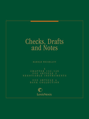 cover image of Checks, Drafts and Notes